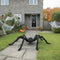 Large Furry Spider Halloween Decoration With Red Eyes - 72cm