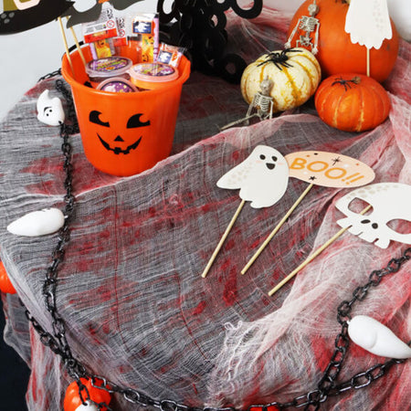 Bloodied Gauze Cloth Halloween Decoration or Tablecloth - 152cm x 213cm