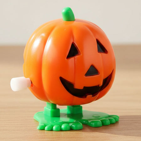 Clockwork Wind Up Pumpkin Halloween Toy - 5cm