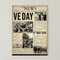 VE Day Newspaper Poster - A3