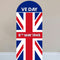 Personalised Union Jack Sailboard Stand-Up - 185cm