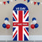 Personalised Union Jack Sailboard Stand-Up - 185cm