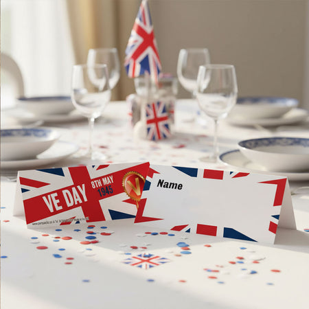 VE Day Place Cards - Pack of 8