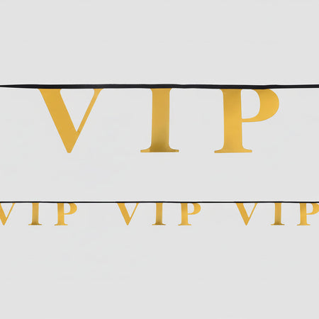 VIP Gold Card Bunting - 2.5m
