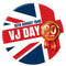 VJ Day 80th Anniversary Badge - 58mm - Each