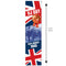 VJ Day 80th Anniversary Portrait Wall & Door Banner Decoration - 1.2m
