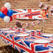 VE Day Union Jack Tableware Pack for 8 - With FREE Banner!