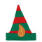 Christmas Elf Hat Red & Green with Ears