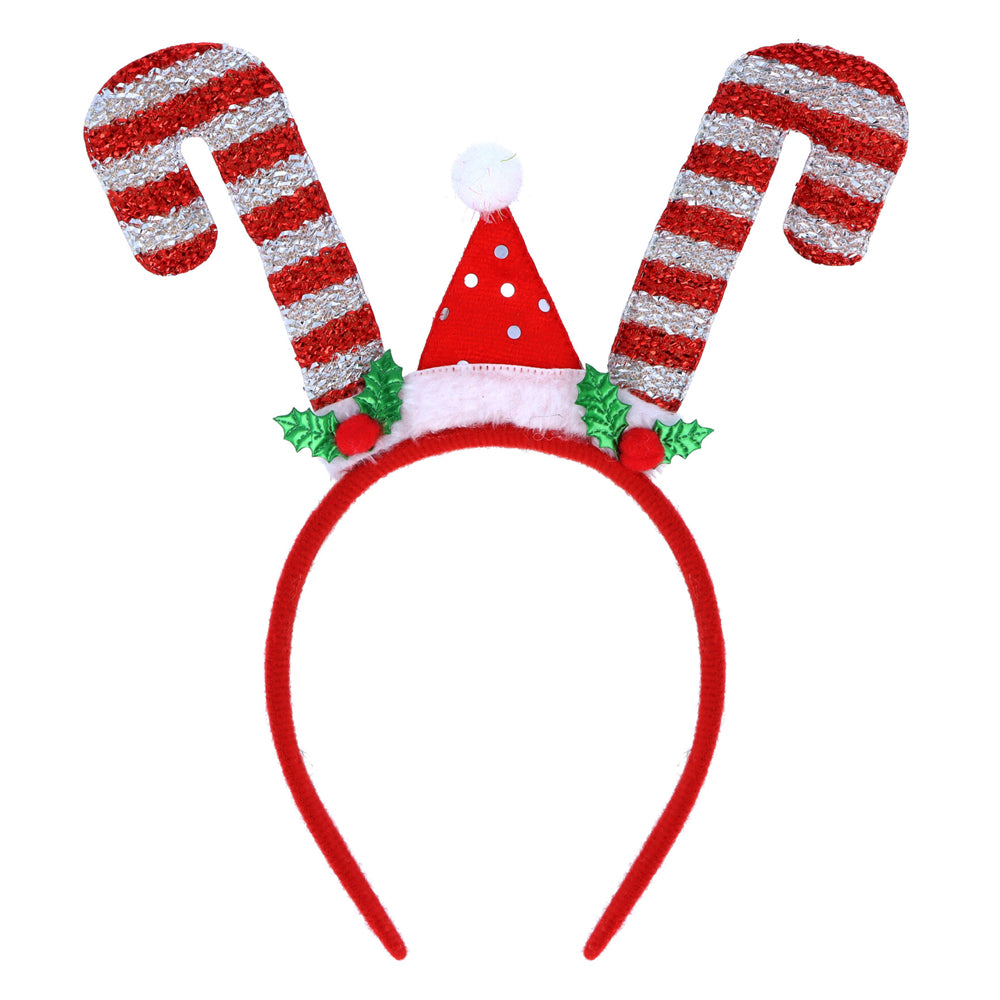 Candy Cane Christmas Headband
