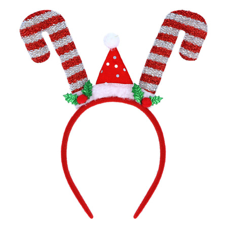 Candy Cane Christmas Headband