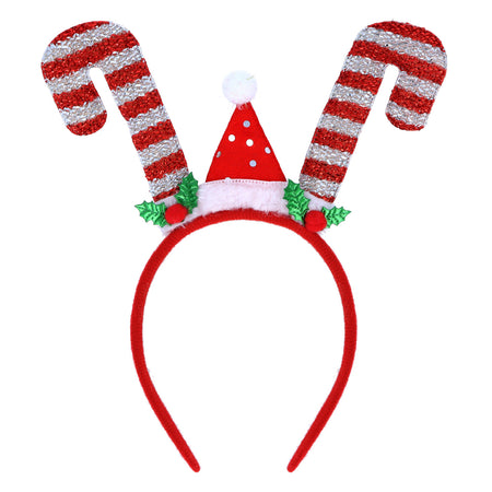 Candy Cane Christmas Headband