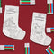 Colour in Your Own Christmas Stocking - Assorted Designs - 36cm - Each