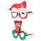 Assorted Fun Christmas Glasses - Pack of 6