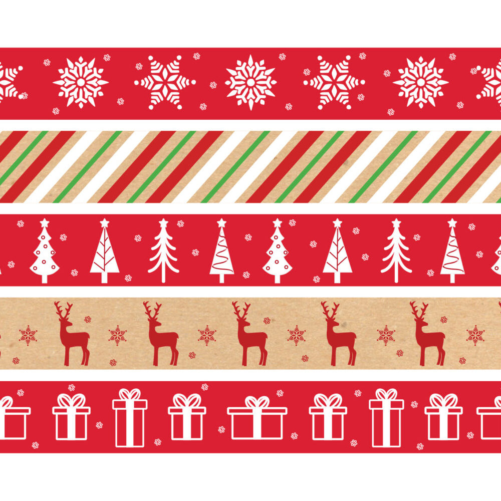 Christmas Paper Chains DIY Decoration Set