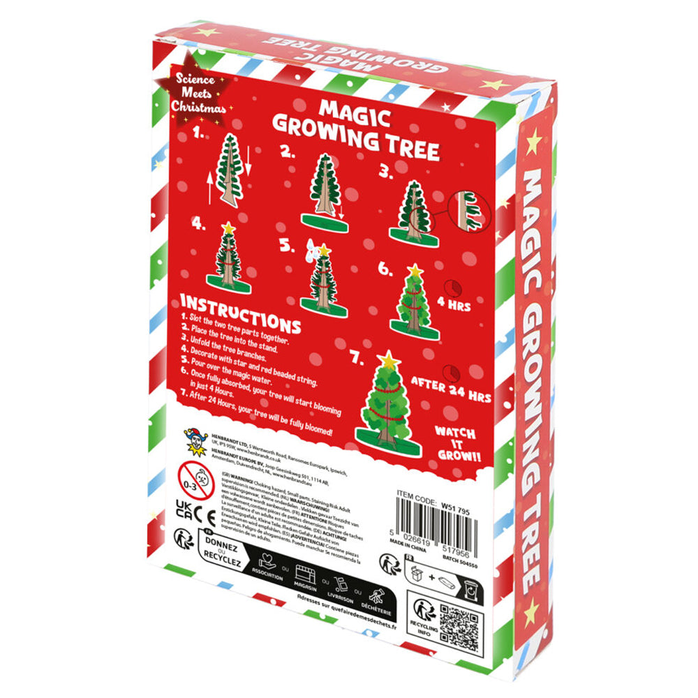 Magic Growing Crystal Christmas Tree - 14cm