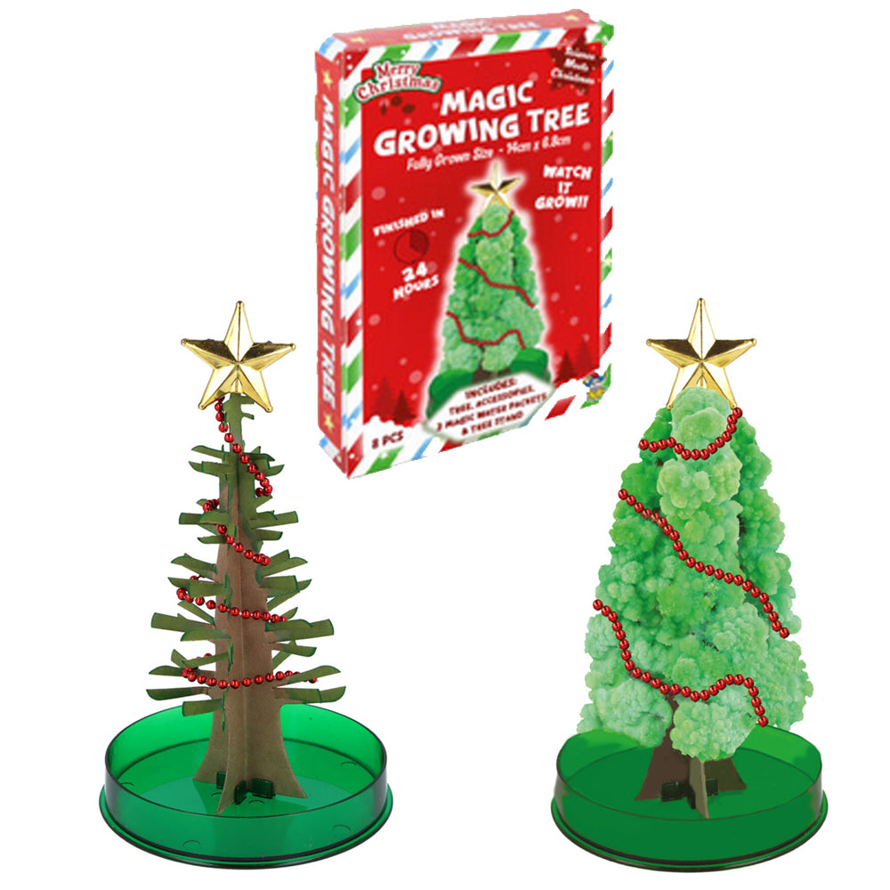 Magic Growing Crystal Christmas Tree - 14cm