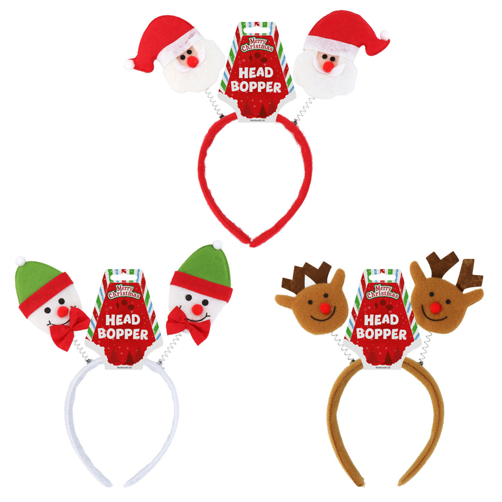 Christmas Headboppers - Assorted - Each