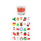 Assorted Christmas Squishies in a Bucket - 25 Pieces