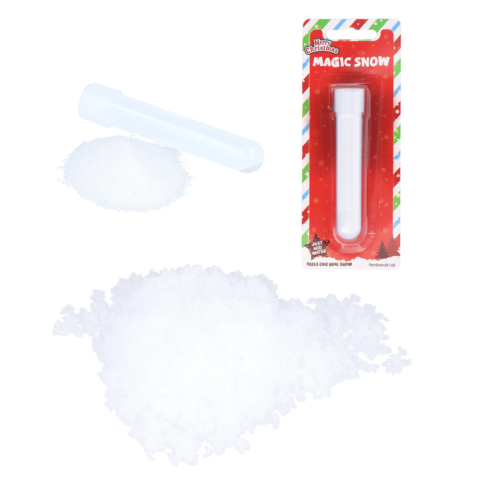 Magic Snow Tube - Make Your Own Snow - 12g | Party Packs