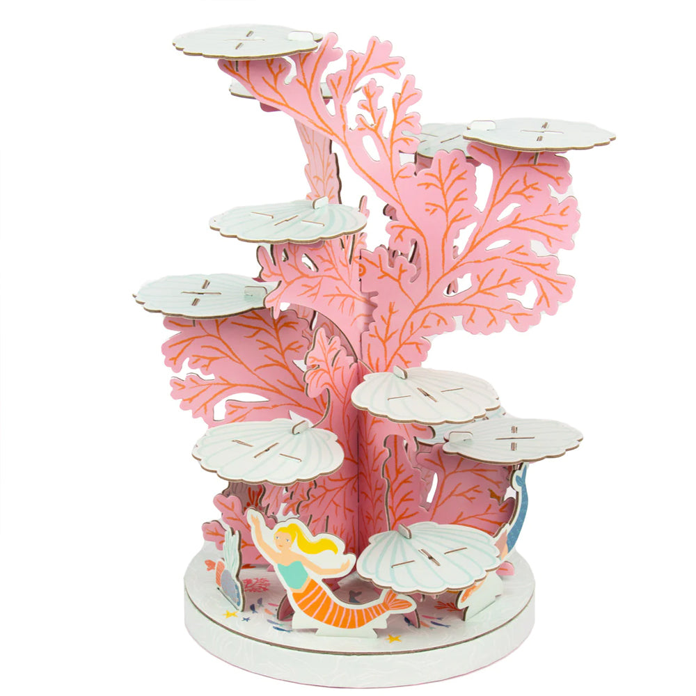Mermaids and Coral Reef Cake Stand - 32cm