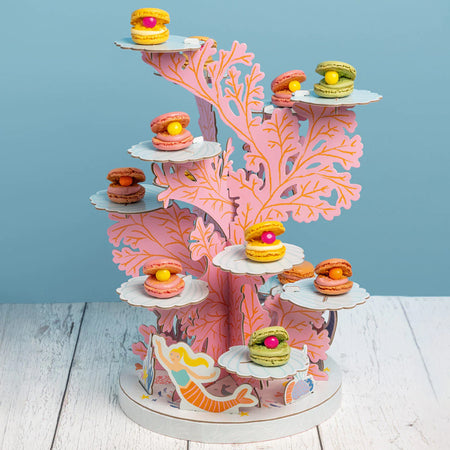 Mermaids and Coral Reef Cake Stand - 32cm