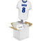 Personalised Inflated White Sports Shirt Foil Balloon in a Box - 24