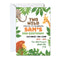 Personalised Wildlife Invitations - Pack of 16