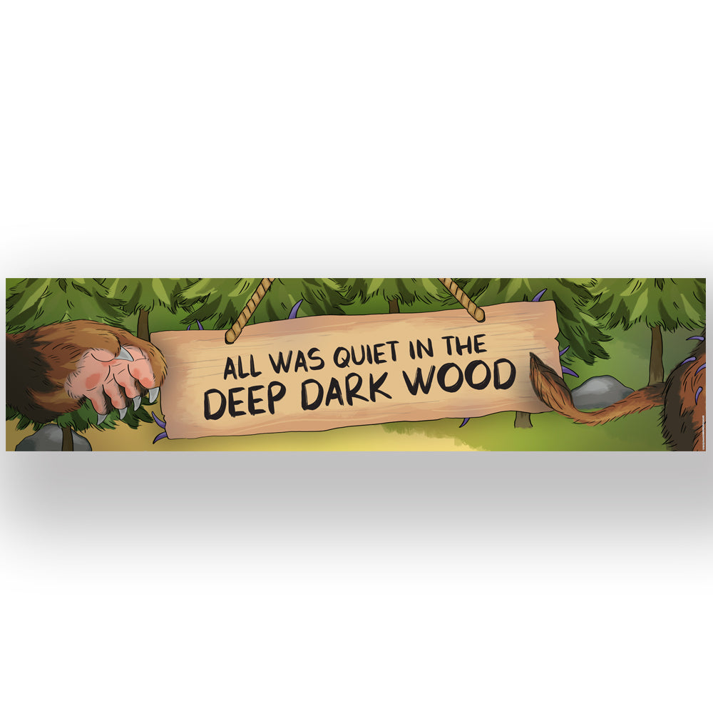Walk in the Woods Banner Decoration - 1.2m