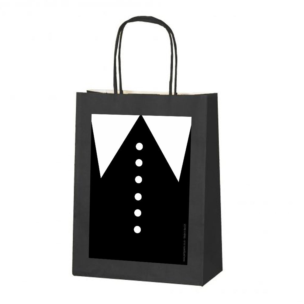 Gothic Girl Dress Paper Party Bags - Pack of 12