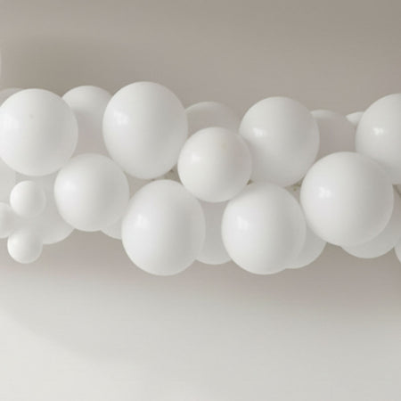 White Balloon Arch DIY Kit - 2.5m