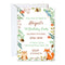 Woodland Personalised Invitations - Pack of 16