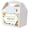 Woodland Animals Personalised Party Favour Box Kit - Pack of 4