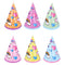Unicorn Party Cone Hats - Flat - Assorted - Each