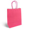Bright Pink Paper Party Bags - 22cm - Each