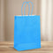 Bright Blue Paper Party Bags - 22cm - Each