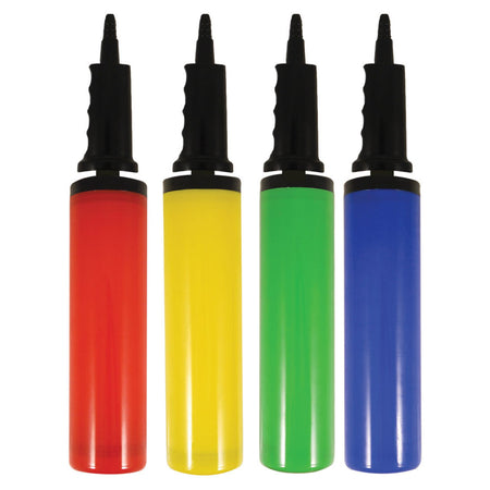 Balloon Pump - Assorted Colours - 30cm