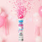 It's A Girl Gender Reveal Pink Paper Confetti Cannon - 20cm - Each