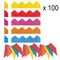 Cracker Paper Hat - Assorted Colours - Pack of 100