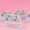 Colourful Happy Birthday Candle - 8cm
