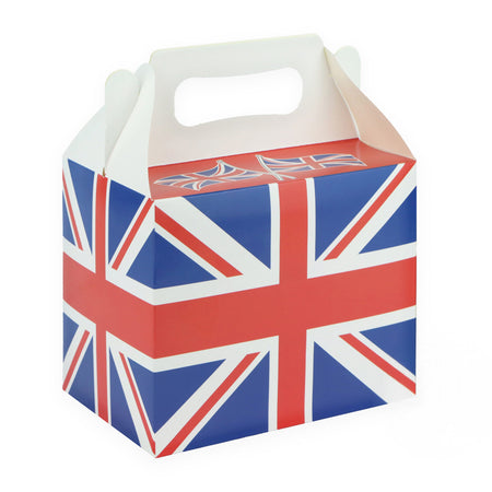 Union Jack British Flag Party Box - Each