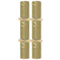 Gold Marble Luxury Christmas Crackers - 12