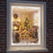 LED Christmas Warm White Star Hanging Light - 57cm