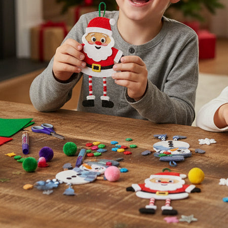 Make Your Own Dangly Leg Christmas Decoration - Pack of 5