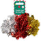 Christmas Tinsel Hair Scrunchies - Pack of 3
