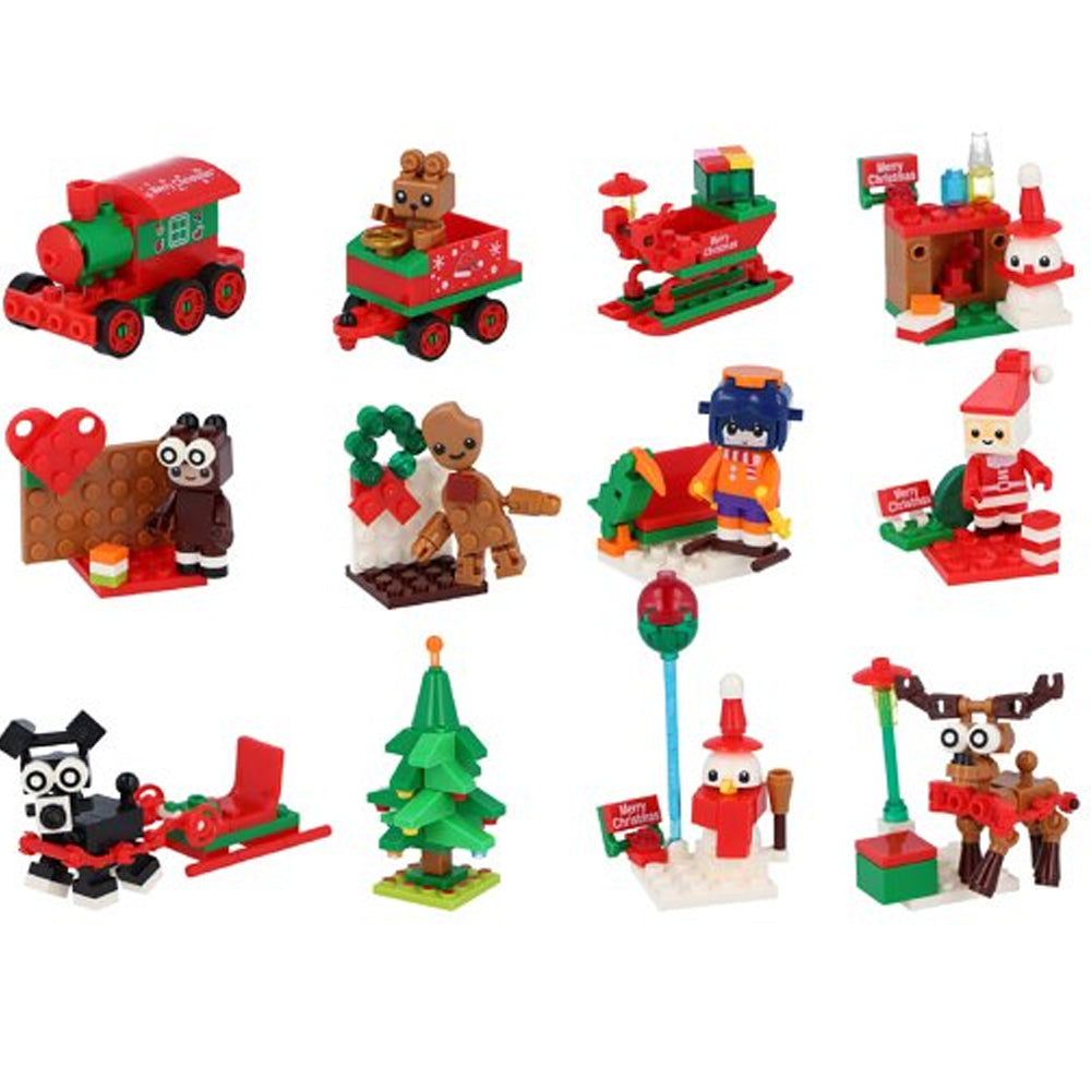 Christmas Themed Brick Kits - Assorted Designs - Each