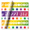 Rainbow Stars Happy Birthday Wrapping Paper