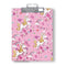 Pink Unicorns Wrapping Paper With Gift Tags - 2 Sheets - 70cm