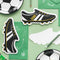 Football Boot Shaped Party Invitations - 19cm - Pack of 6