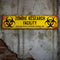 Zombie Biohazard Banner - 1.2m