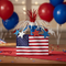 American Flag Centrepiece Party Table